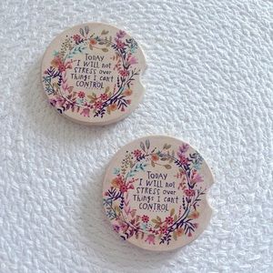 Natural Life Car Coasters